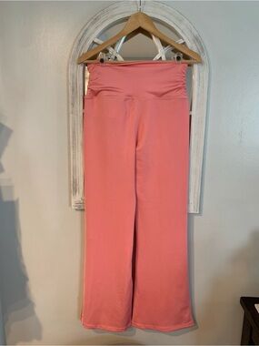 Free People Coral Wide-Leg Leggings